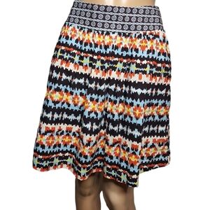 Anthropologie Porridge stretch waist skirt size 4 boho cotton